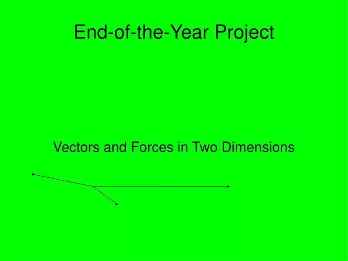 vectors and forces in two dimensions