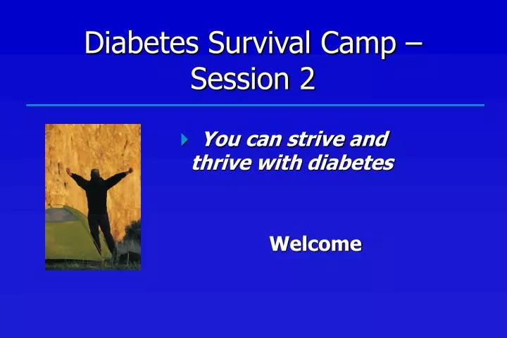 diabetes survival camp session 2