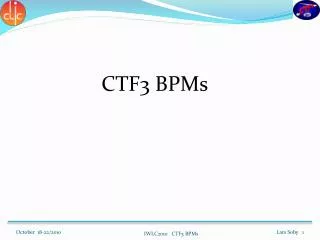 CTF3 BPMs