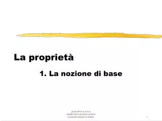 la propriet