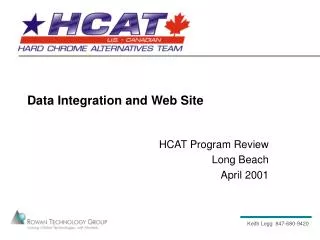 Data Integration and Web Site