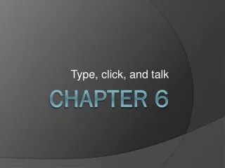 Chapter 6