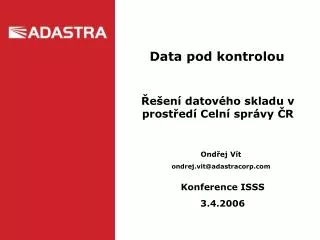 data pod kontrolou