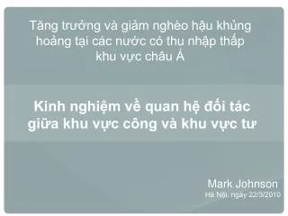 t ng tr ng v gi m ngh o h u kh ng ho ng t i c c n c c thu nh p th p khu v c ch u