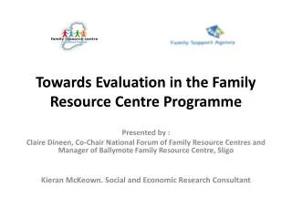 Towards Evaluation in the Family Resource Centre Programme