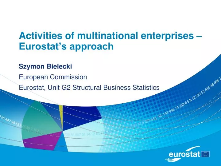 activities of multinational enterprises eurostat s approach