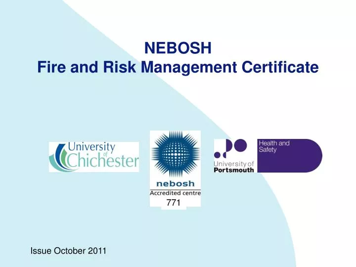 nebosh fire and risk management certificate