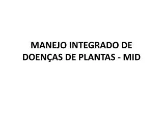 manejo integrado de doen as de plantas mid
