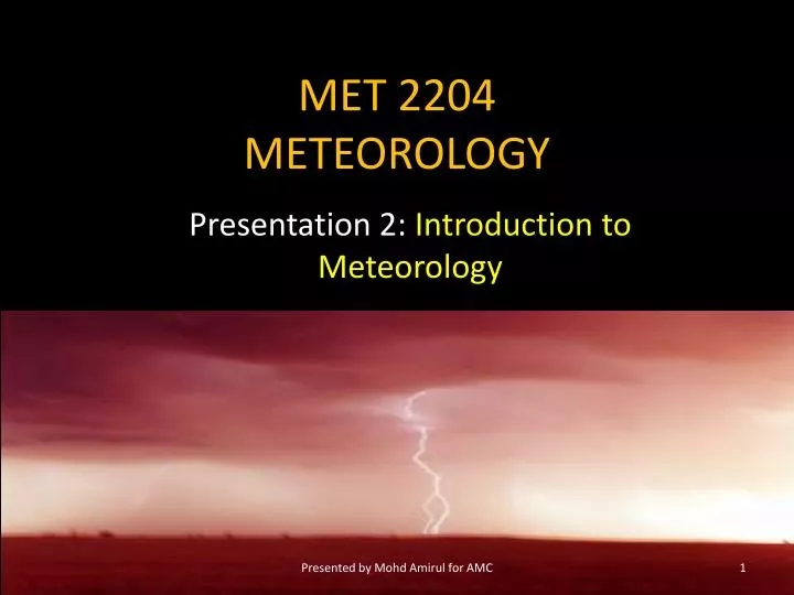 met 2204 meteorology