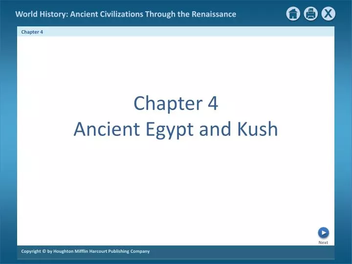 chapter 4 ancient egypt and kush