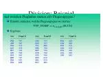 Division: Beispiel - slide 1