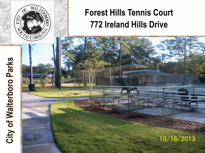 forest hills tennis court 772 ireland hills drive