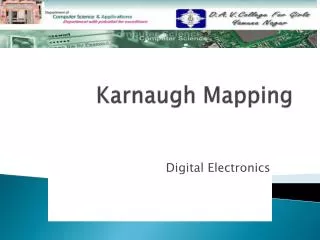 Karnaugh Mapping