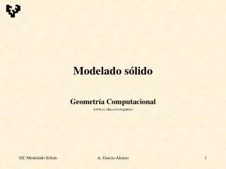 modelado s lido