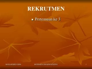 rekrutmen