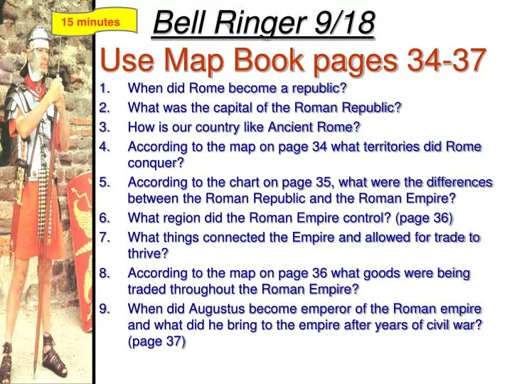 bell ringer 9 18 use map book pages 34 37