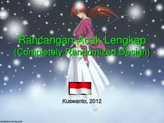 rancangan acak lengkap completely randomized design