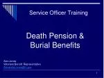 Service Officer Training