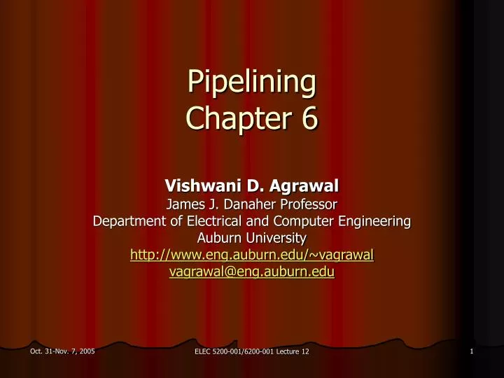 pipelining chapter 6