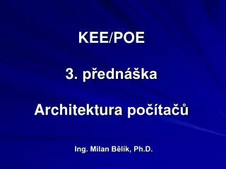 kee poe 3 p edn ka architektura po ta