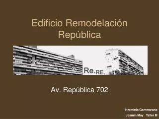 edificio remodelaci n rep blica