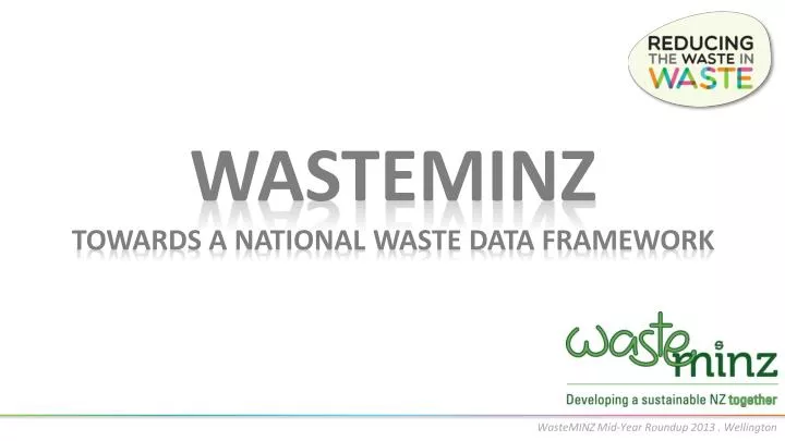 wasteminz towards a national waste data framework