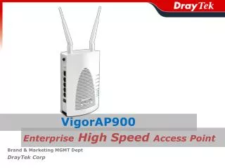 Enterprise High Speed Access Point