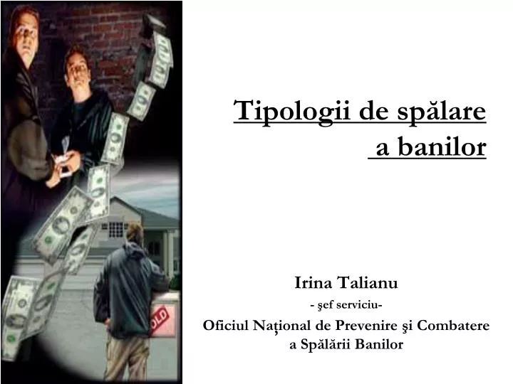 tipologii de sp lare a banilor