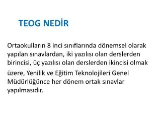 teog ned r