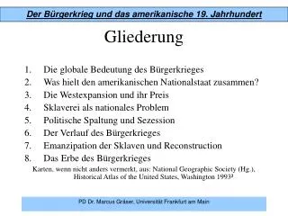 gliederung
