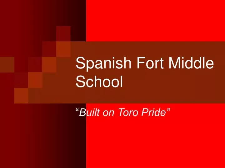 spanish fort middle school