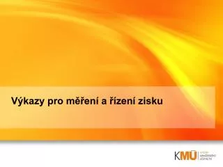 v kazy pro m en a zen zisku