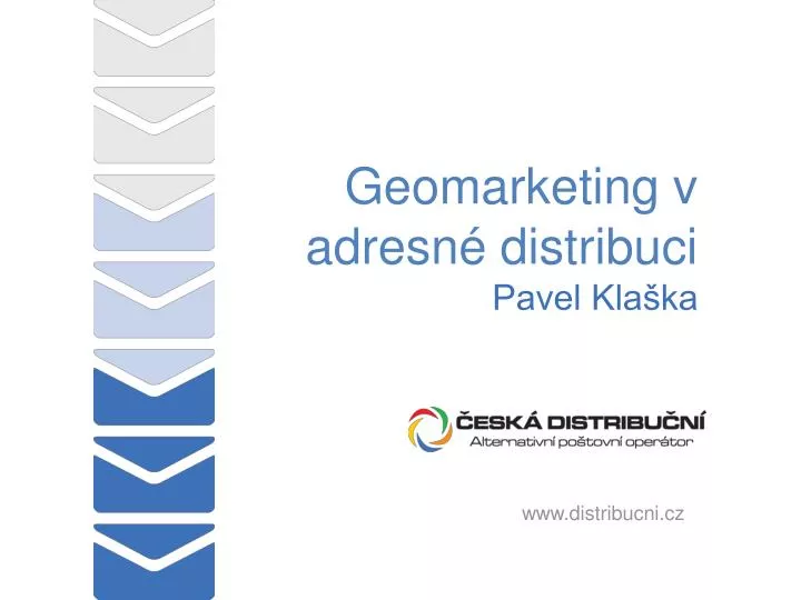 geomarketing v adresn distribuci