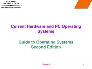 Current Hardware and PC Operating Systems