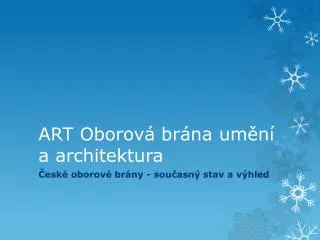 art oborov br na um n a architektura