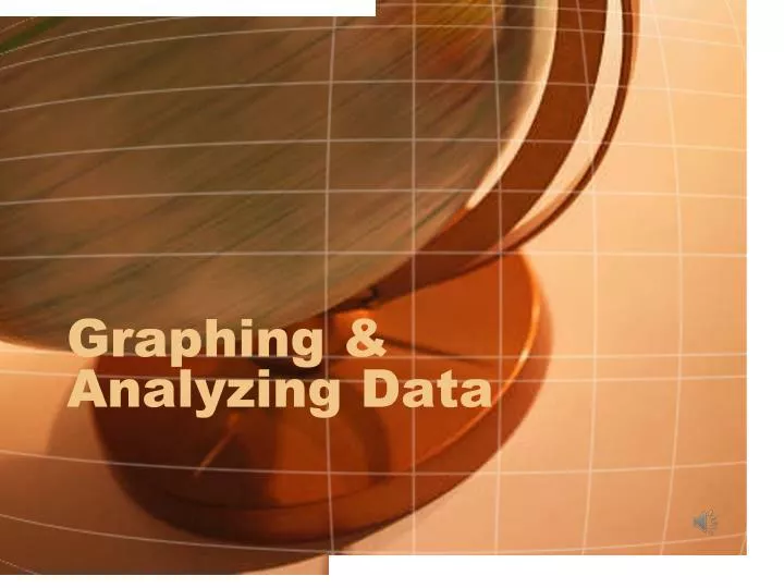 graphing analyzing data