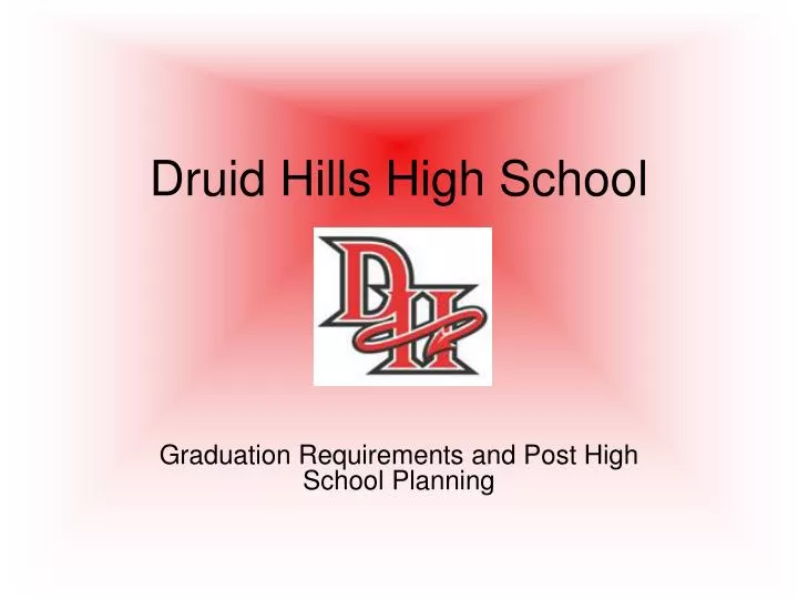 druid hills high school