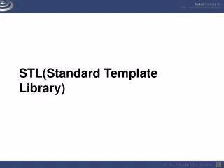 STL(Standard Template Library)