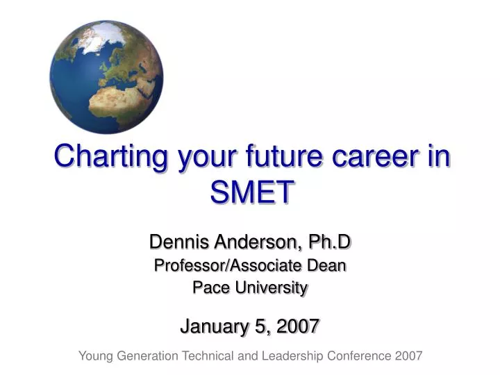 charting your future career in smet