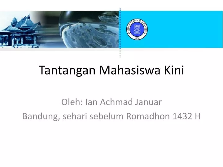 tantangan mahasiswa kini