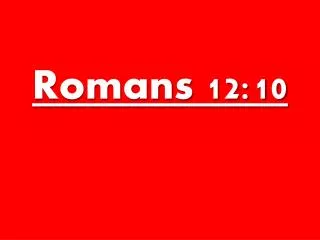 Romans 12:10