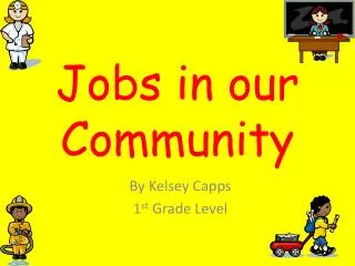 Jobs in our Community