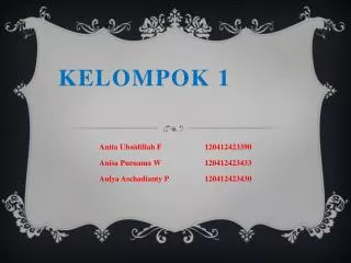 kelompok 1