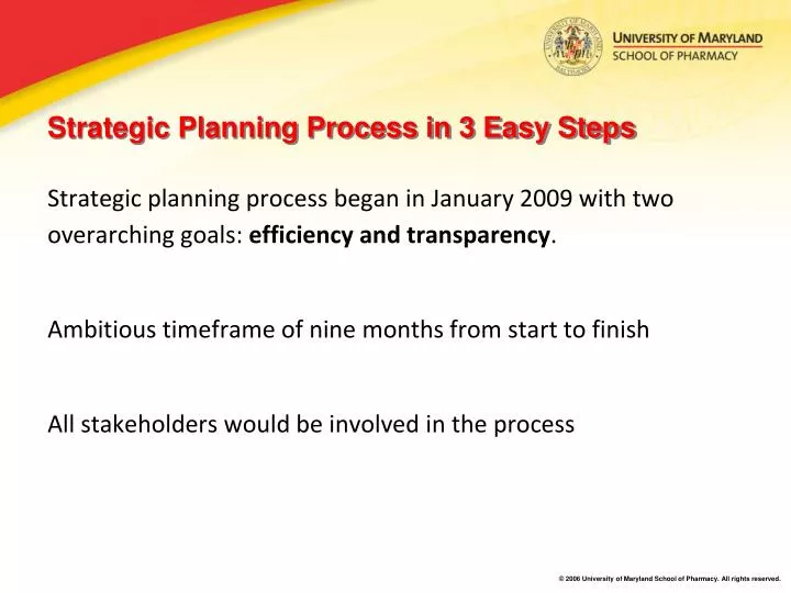 Ppt Strategic Planning Process In 3 Easy Steps Powerpoint Presentation Id6321458 9524