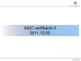asic verifik ci ii 2011 12 05