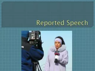 reported speech