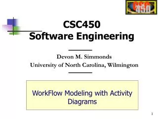 CSC450 Software Engineering