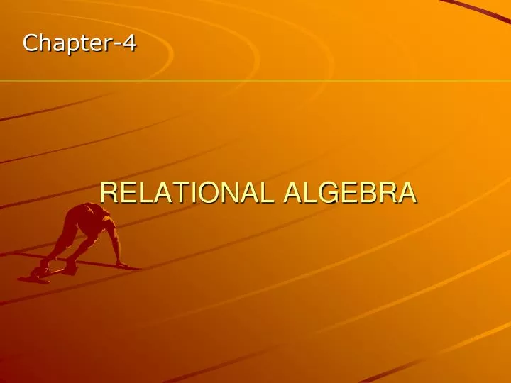 relational algebra