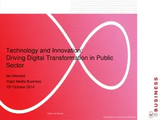 Technology and Innovation: Driving Digital Transformation in Public Sector