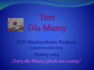 tort dla mamy